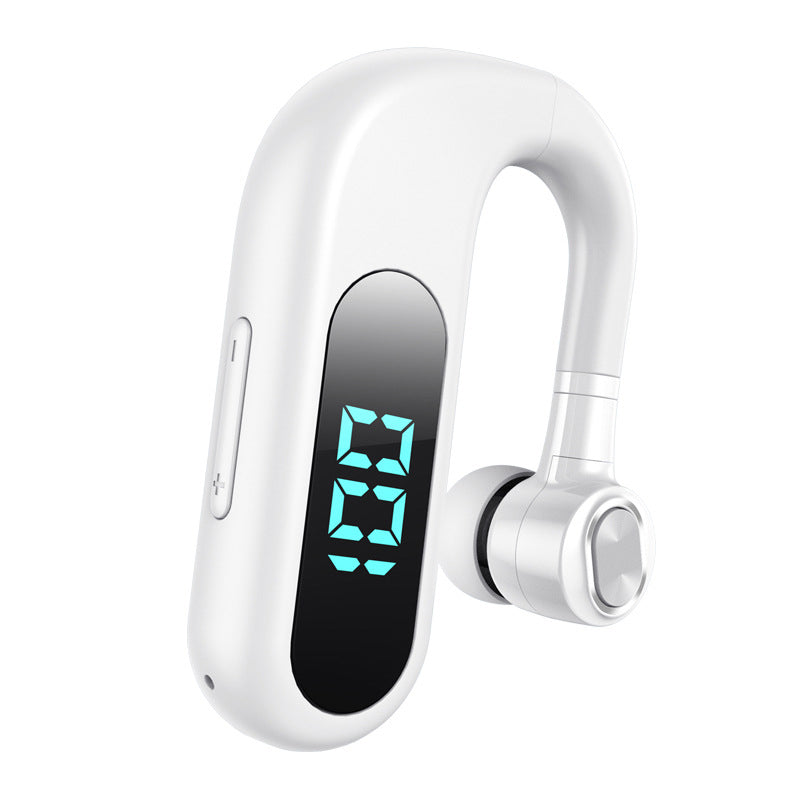 V13 Business Single Ear Earhook Wireless Bluetooth 5.2 Headset Hands-free Earphone with Smart Digital Display V13 Business Single Ear Earhook Wireless Bluetooth 5.2 Headset Hands-free Earphone with Smart Digital Display